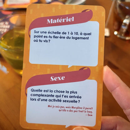 Tout le monde s'haït - Jeu de conversation
