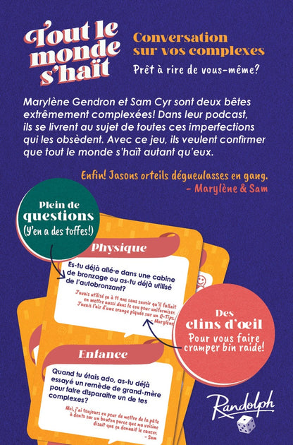 Tout le monde s'haït - Jeu de conversation