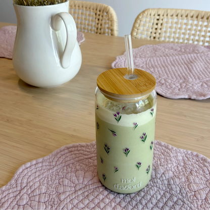 Tumbler en verre - Tulipe