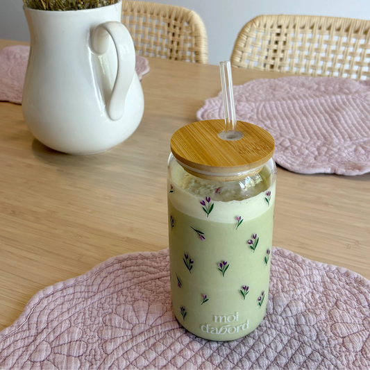 Tumbler en verre - Tulipe