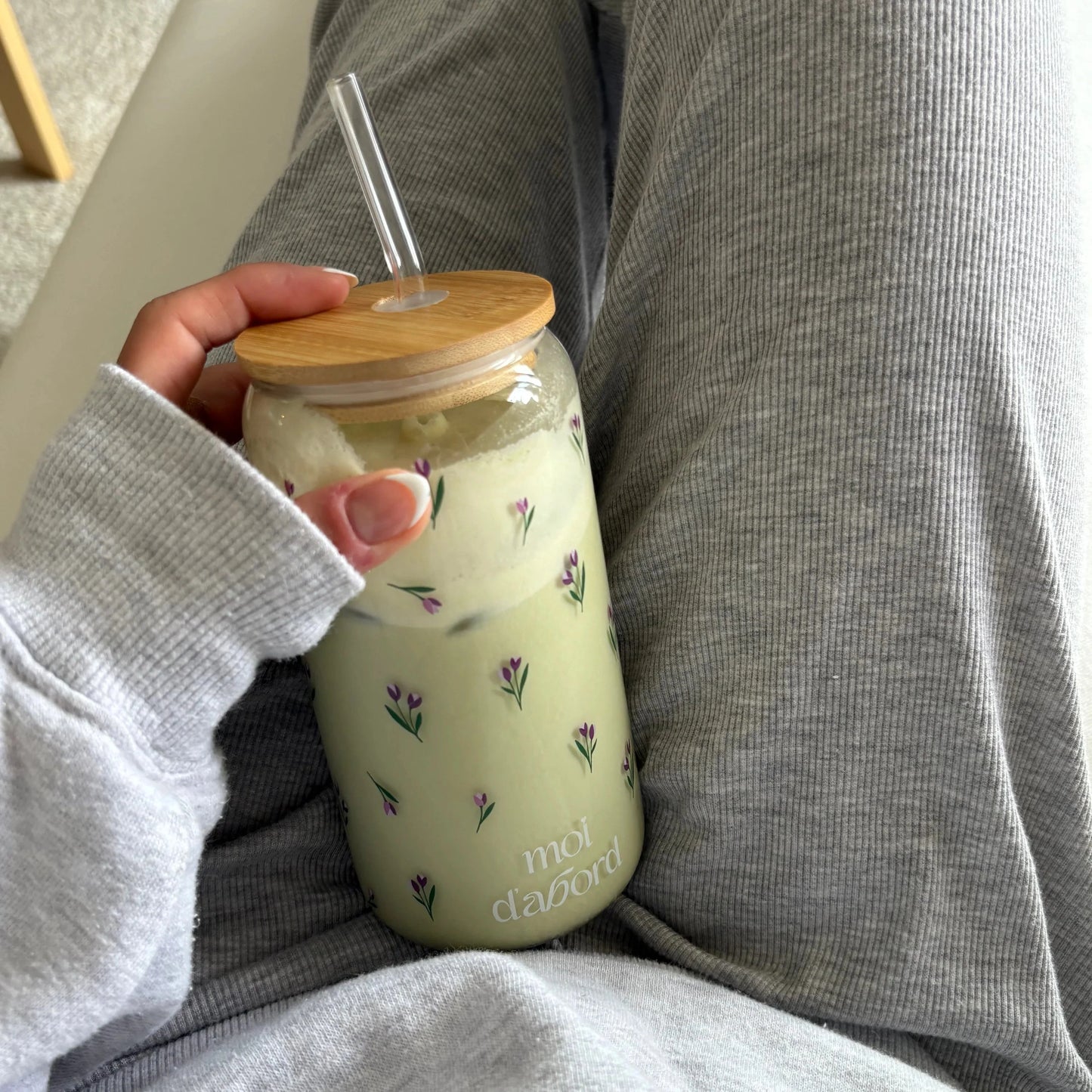 Tumbler en verre - Tulipe