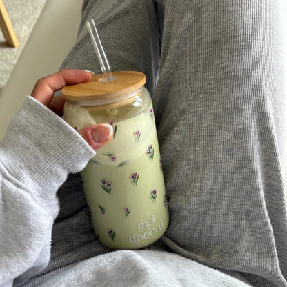 Tumbler en verre - Tulipe