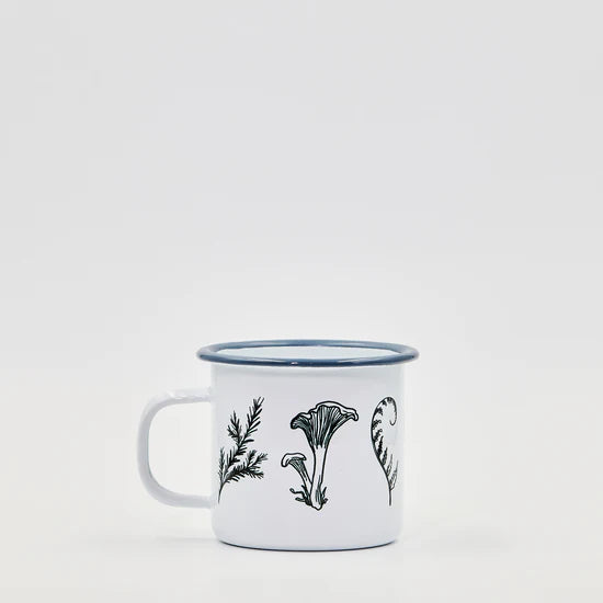 Tasse en acier émaillé - Les Mauvaises Herbes