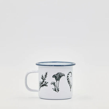 Tasse en acier émaillé - Les Mauvaises Herbes
