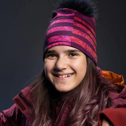 Tuque avec Pompon - Waves