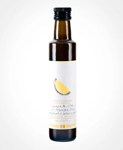 Vinaigre de citron et de balsamique blanc