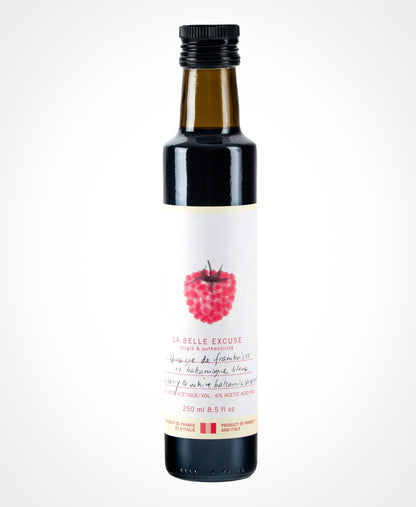 Vinaigre de framboise et de balsamique blanc