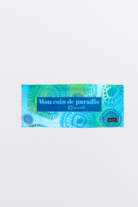 Bandeau de chaise - Tortue de mer