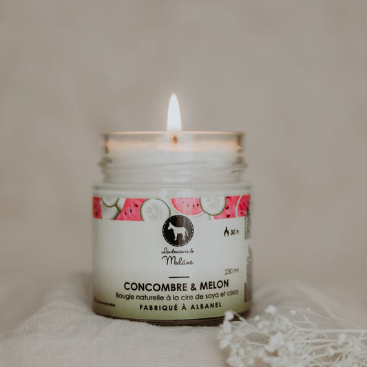 Chandelle - Concombre & melon