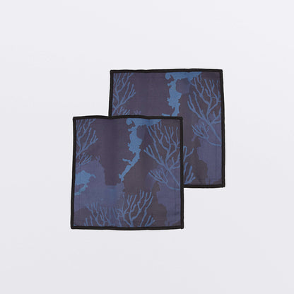 Lingettes à lunettes en microfibre - Chic marine