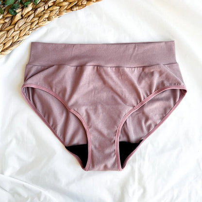 Culotte menstruelle lavable - Taille haute à motifs