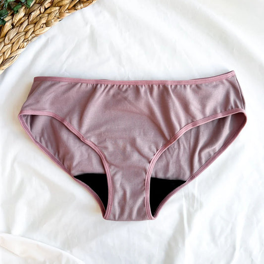 Culotte menstruelle lavable Lilas - Taille Classique