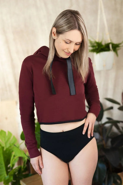 Culotte menstruelle lavable - Taille Haute +