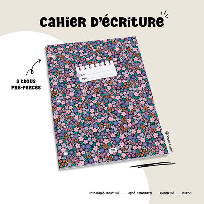 Cahier d'écriture