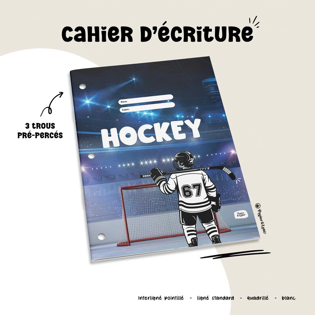 Cahier d'écriture