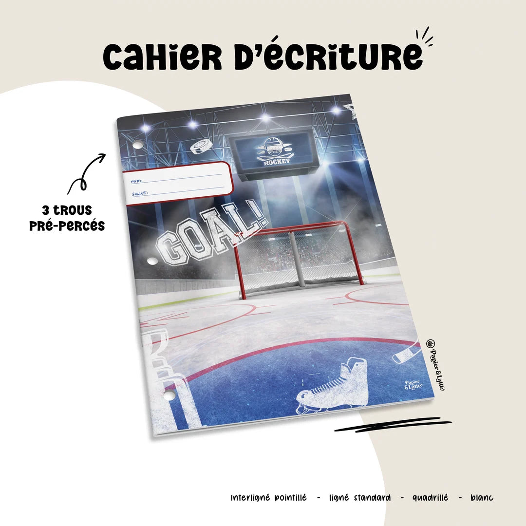 Cahier d'écriture