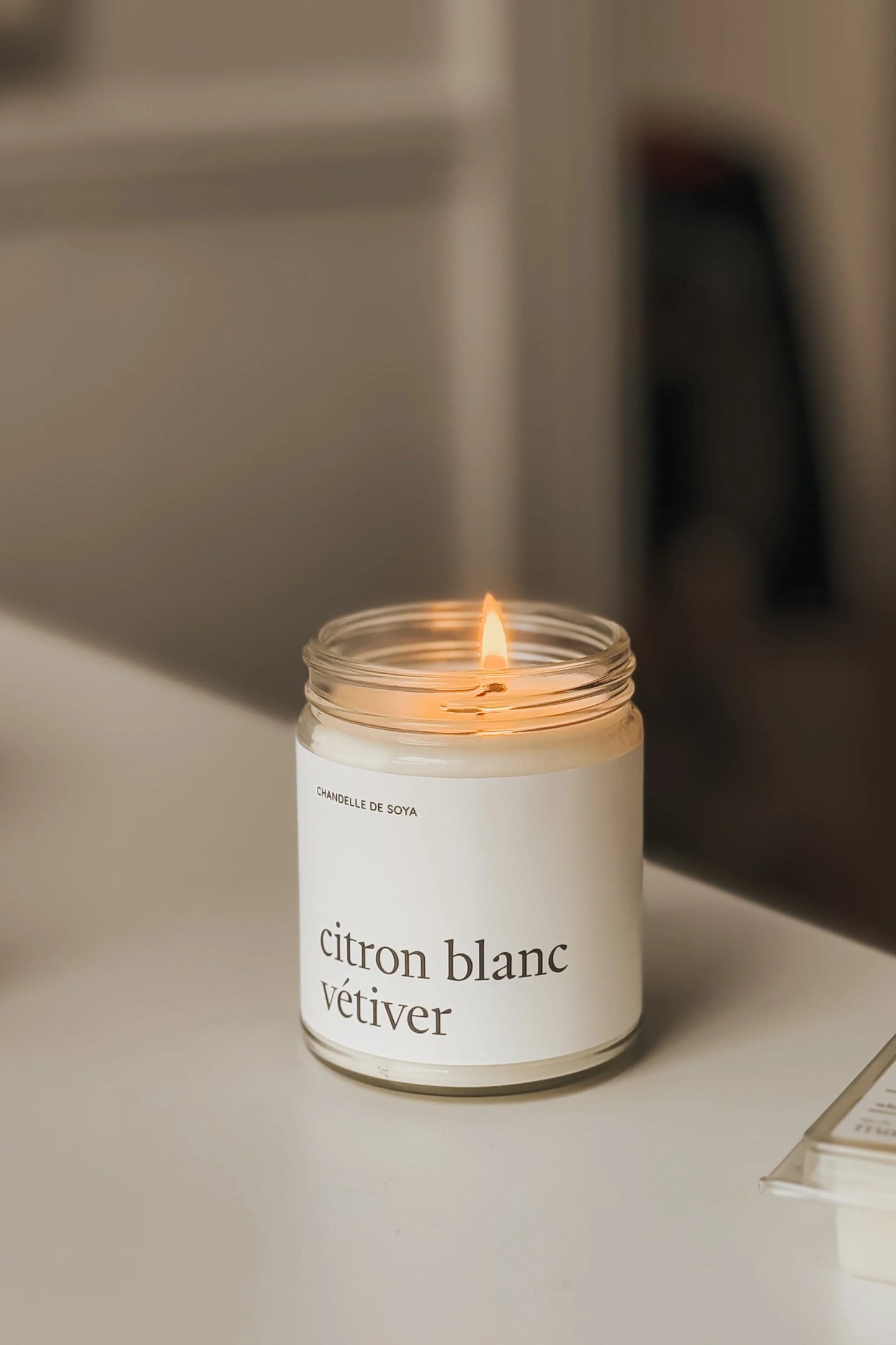 Chandelle Citron blanc vétivier