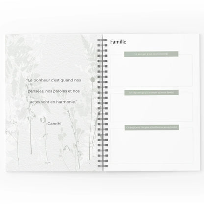 Mon journal de gratitude