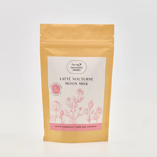 Latté nocturne rose - Rose et Camomille