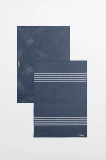 Linges vitres et miroirs - Bleu