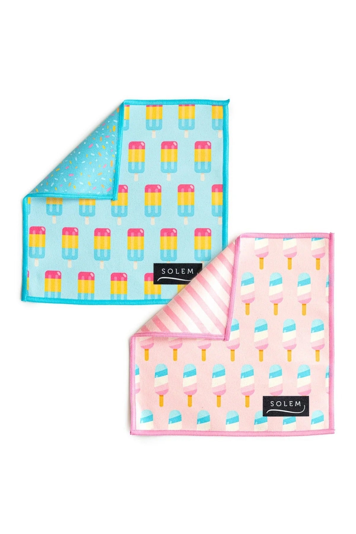 Lingettes à lunettes en microfibre - Plaisir glacé