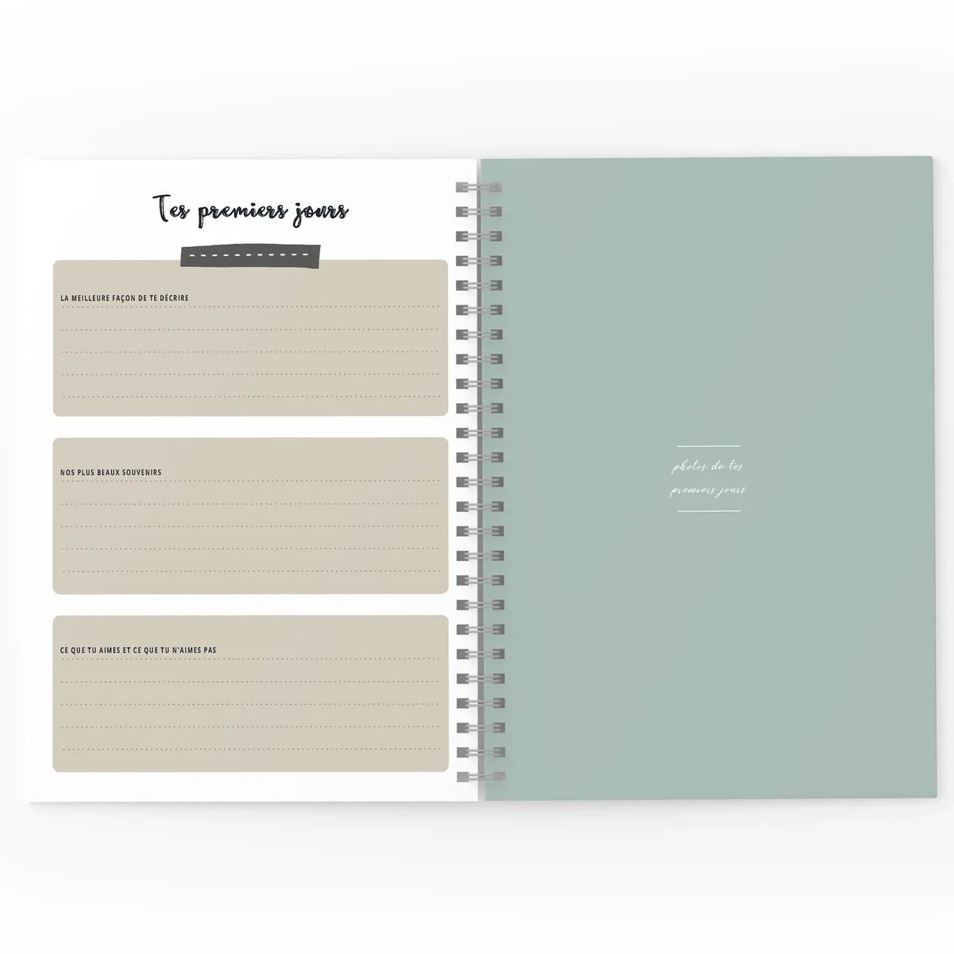 Mon journal de Bébé - Construction