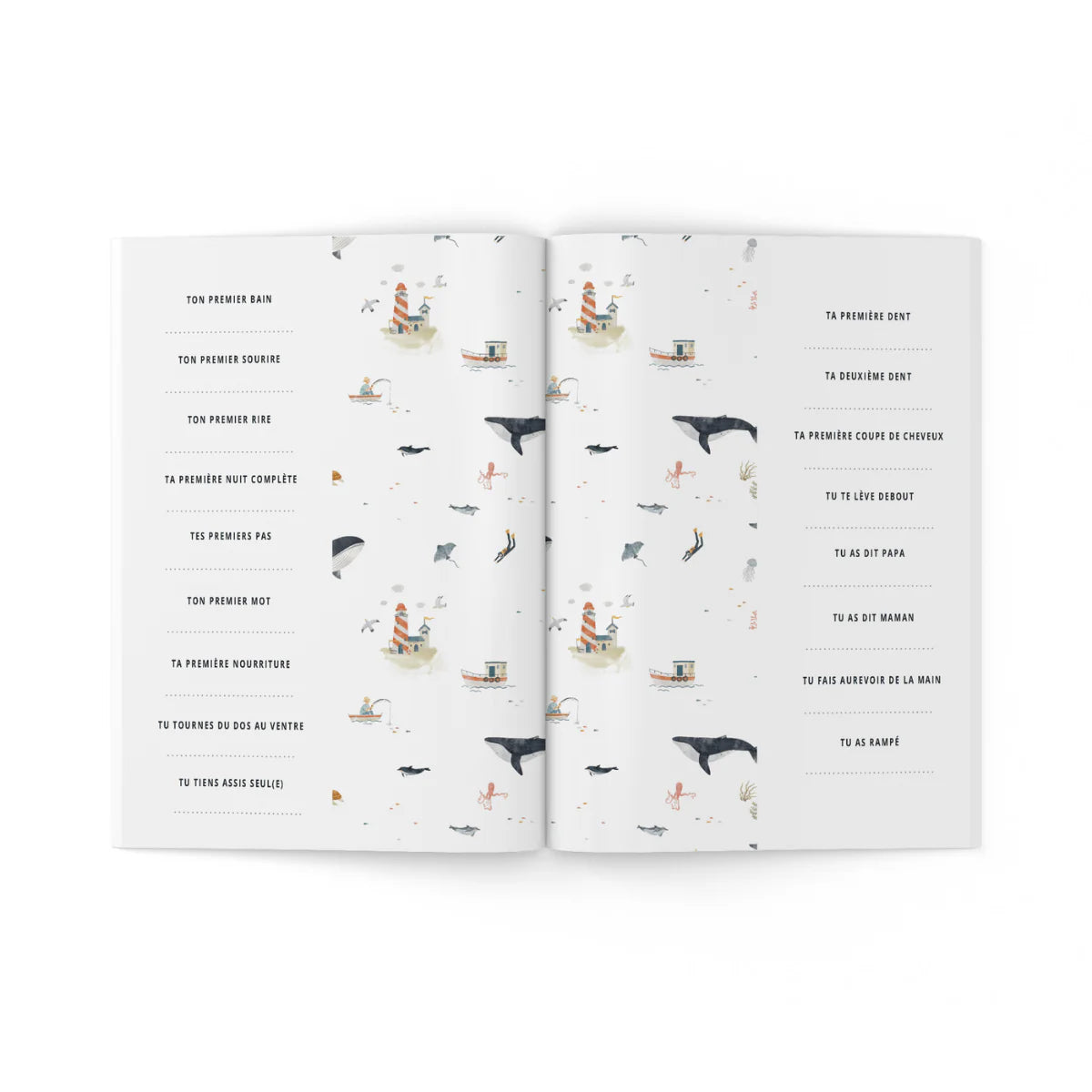 Mon journal de Bébé - Mer et côtes