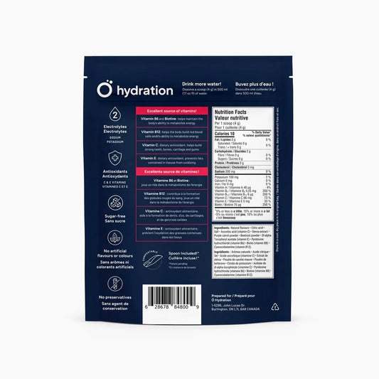 Poudre hydratante - Fraise et baies