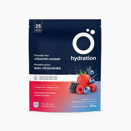 Poudre hydratante - Fraise et baies
