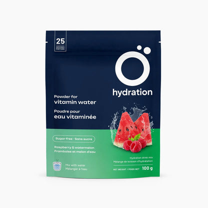 Poudre hydratante - Framboise et melon d'eau