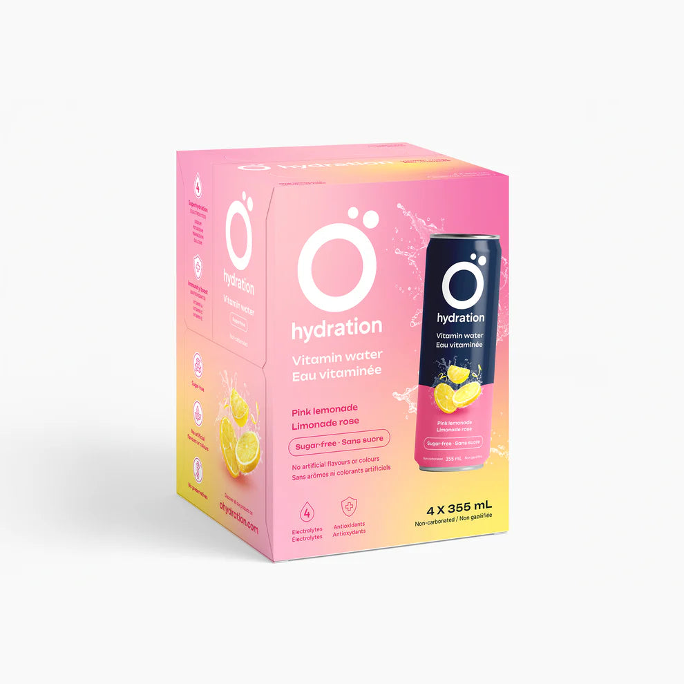 Eau vitaminée - Limonade rose