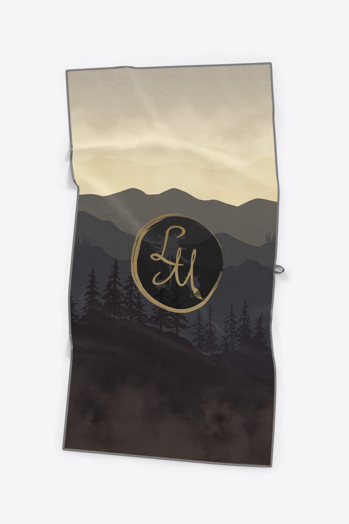 Serviette de plage Cheval ''Liberté sauvage'' XL - Collection Laurie Marois