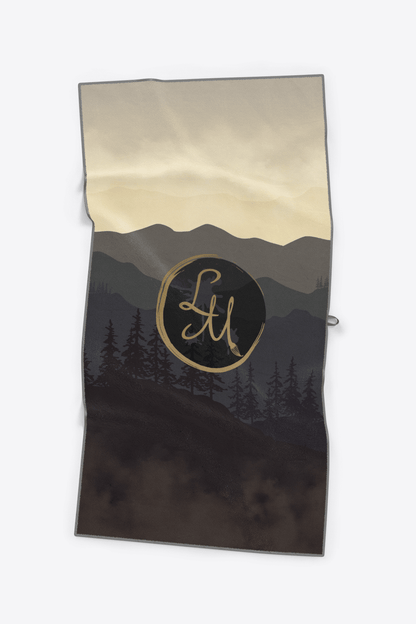 Serviette de plage Cheval ''Liberté sauvage'' XL - Collection Laurie Marois