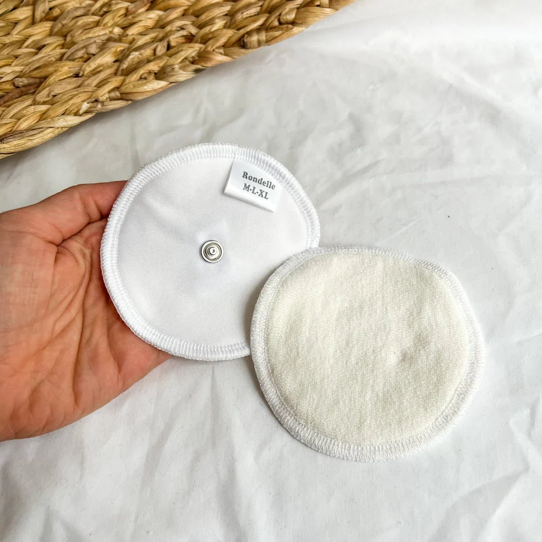 Insert absorbant et imperméable pour culotte menstruelle lavable - Rond