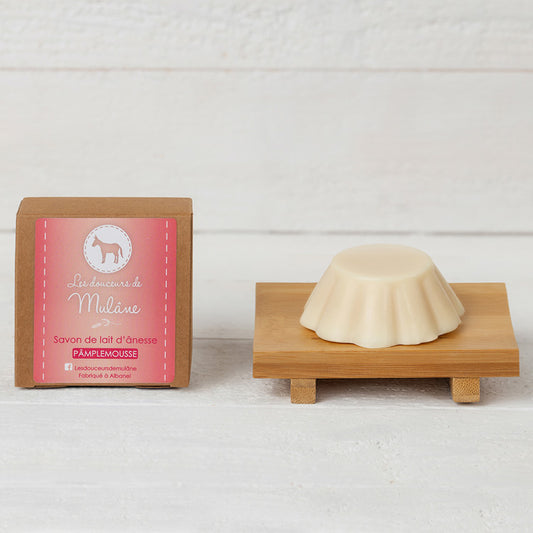 Savon au lait d'ânesse - Pamplemousse