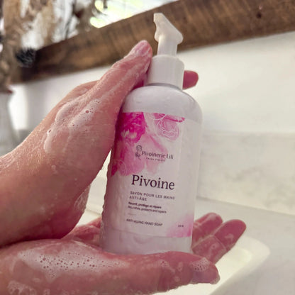 Savon à mains - Pivoine
