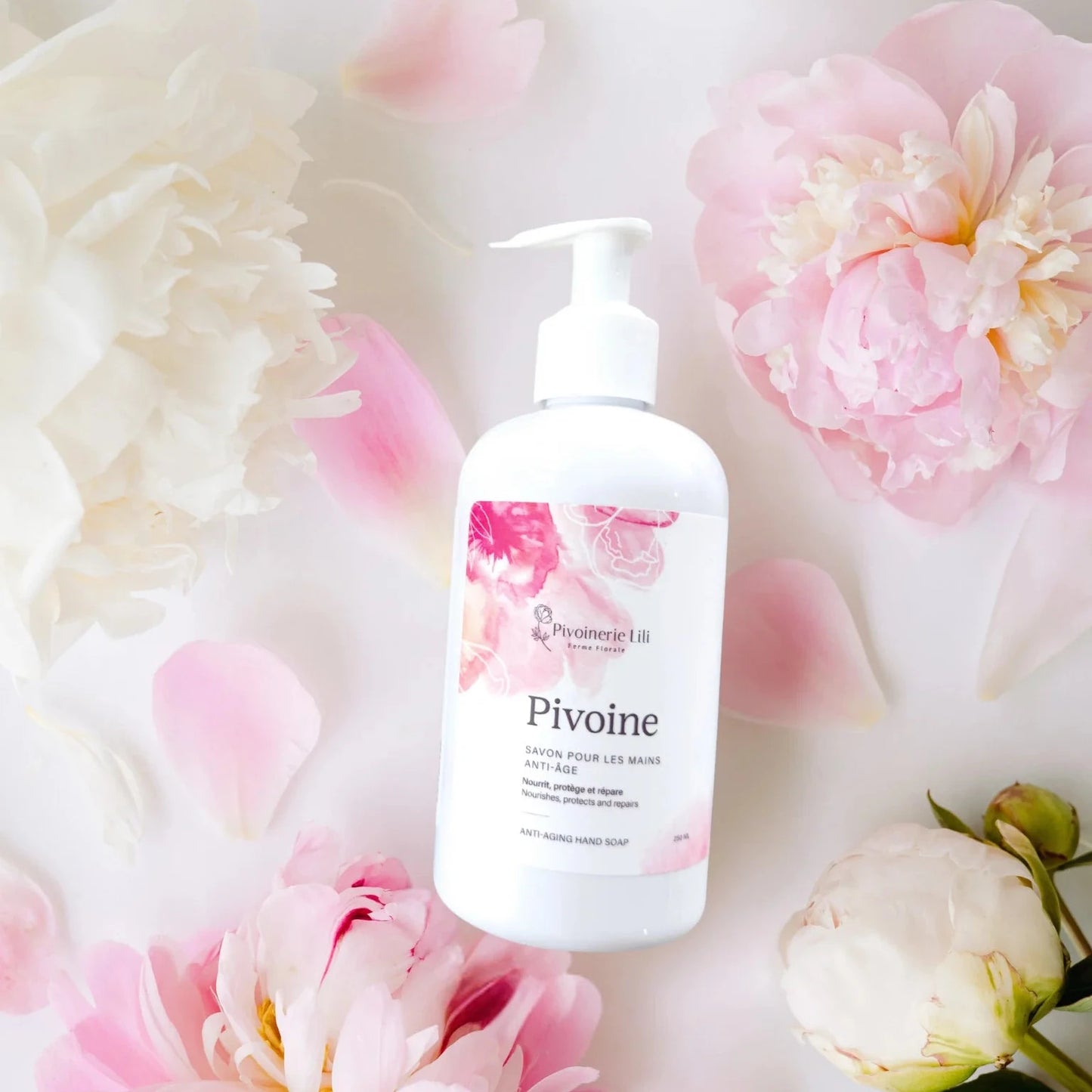 Savon à mains - Pivoine