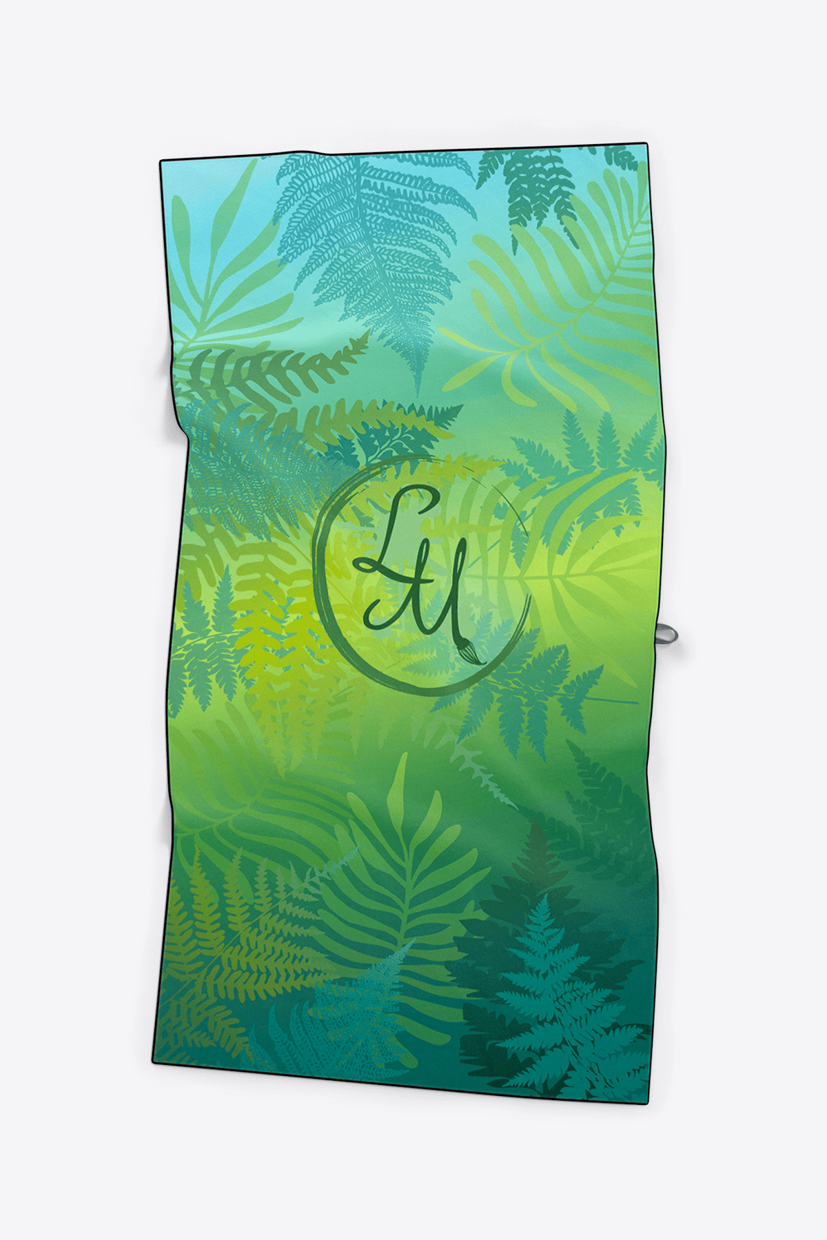 Serviette de plage Toucan ''Tu viens souvent ici?'' XL - Collection Laurie Marois