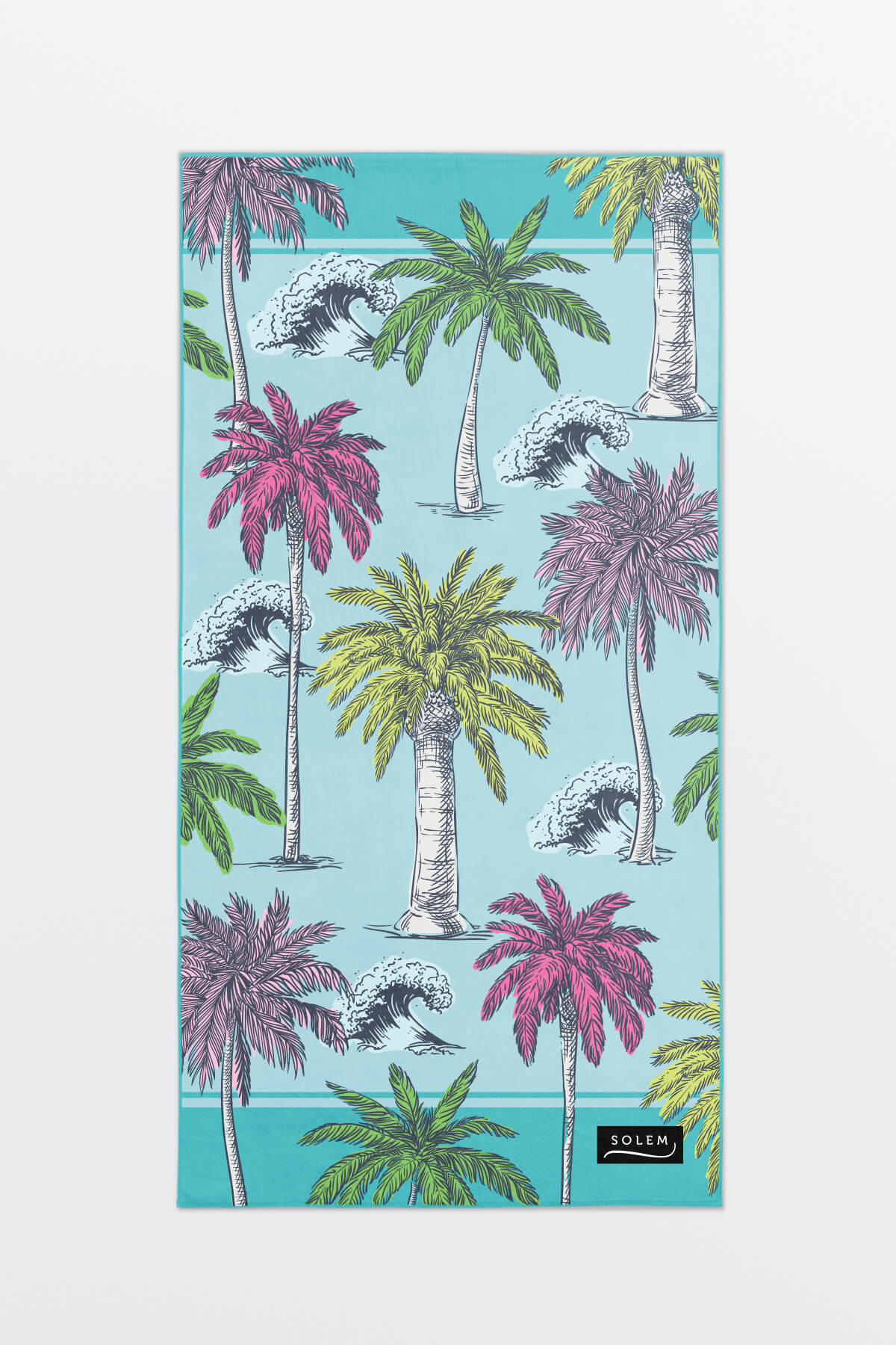 Serviette de plage - Brise tropicale XL