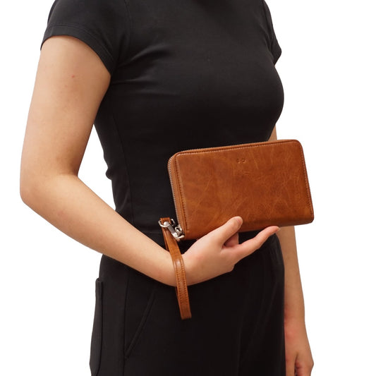 Pochette de passeport Zibby - Cuir vegan