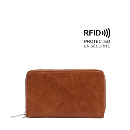 Pochette de passeport Zibby - Cuir vegan