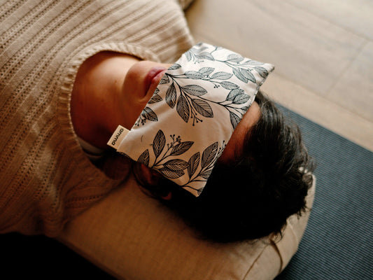 Repose-yeux avec housse lavable