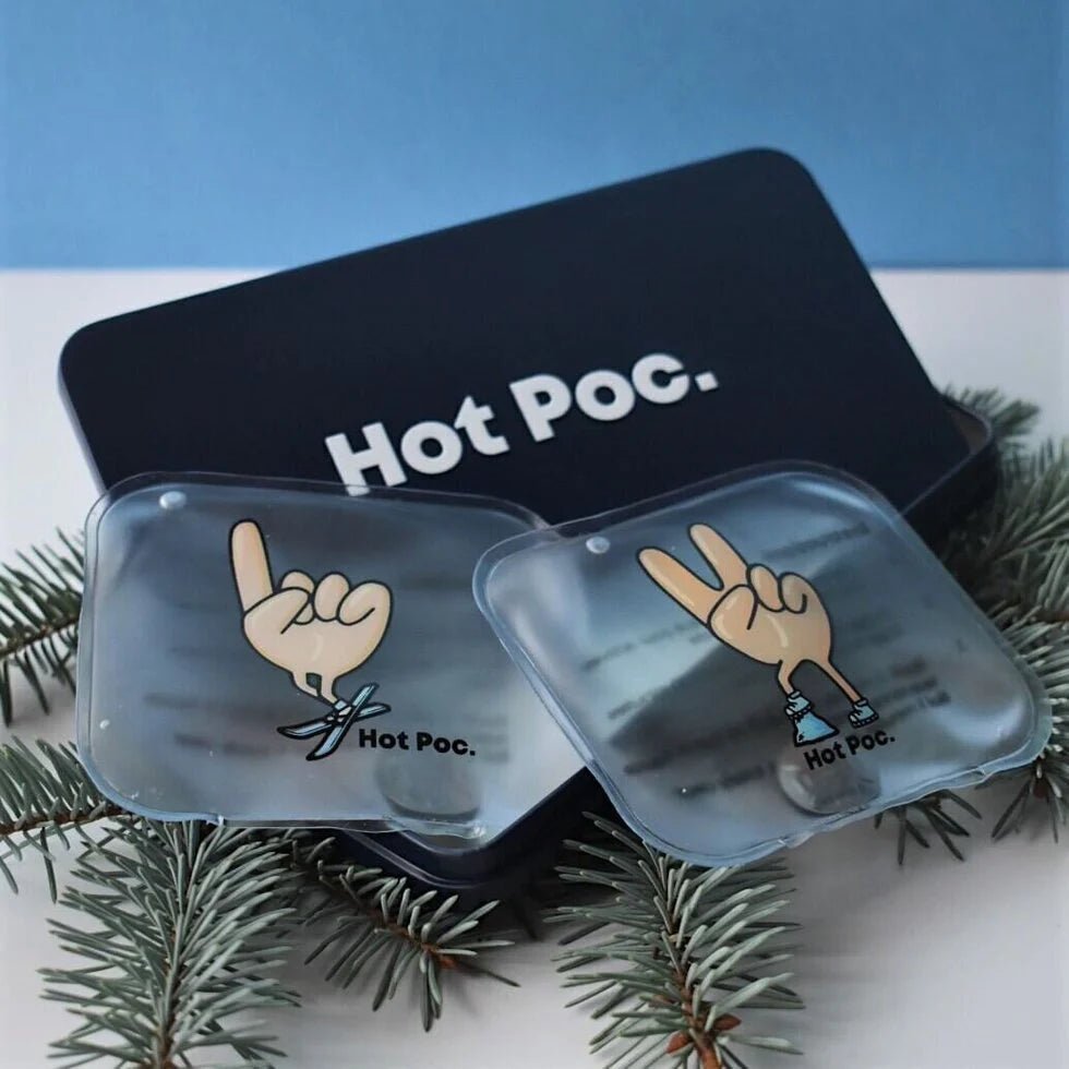 Boitier de 2 Hot Poc RÉGULIER - chauffe-mains réutilisables - À chaque instant