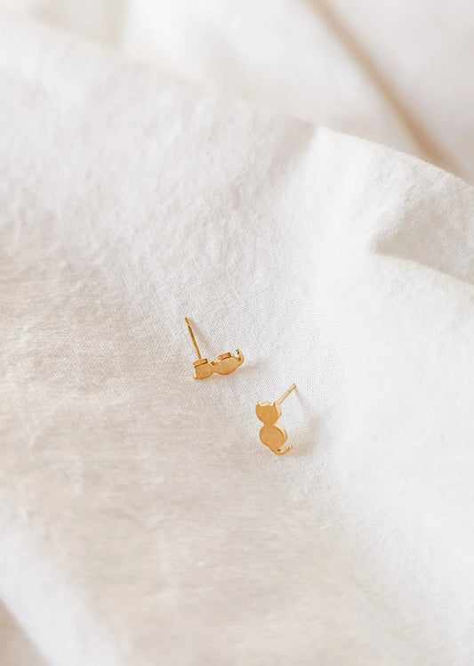 Boucles d'oreilles - Deux petits chats - À chaque instant