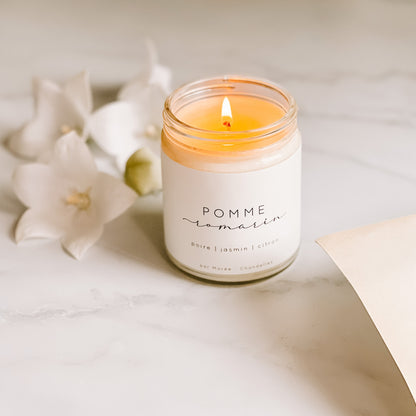 Chandelle Pomme romarin - À chaque instant